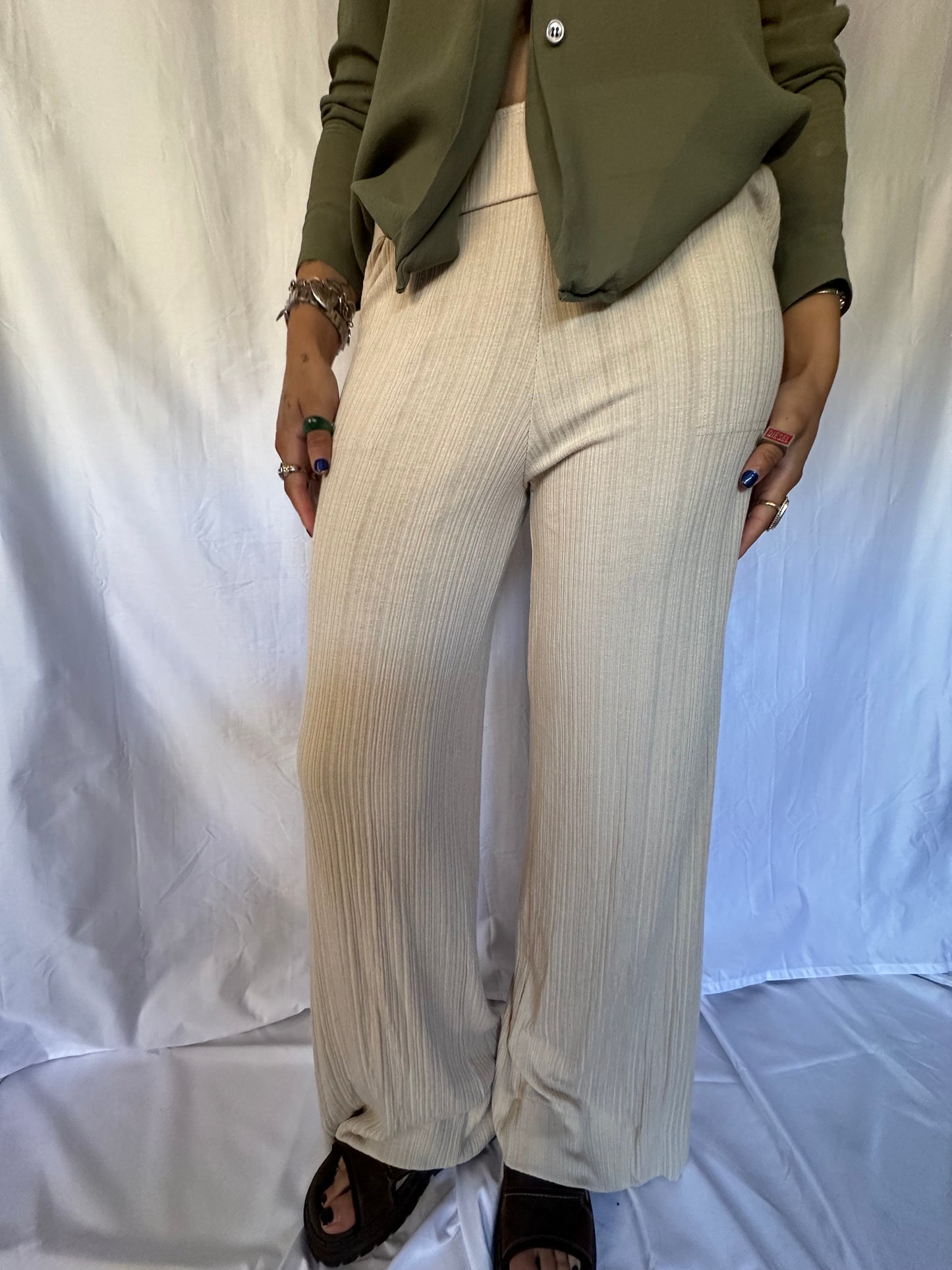 Ribbed Knit Pants